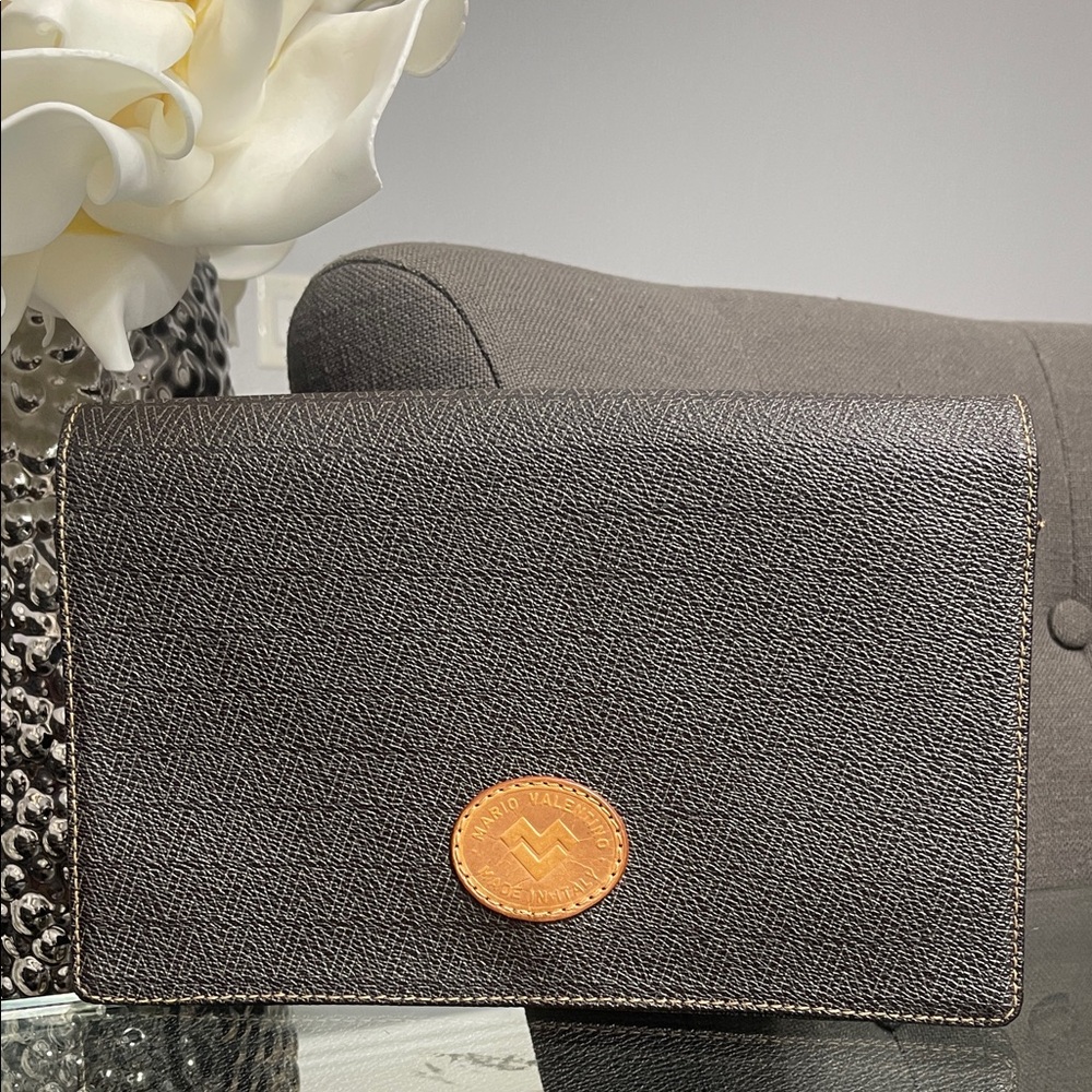 Mario Valentino Black Clutch